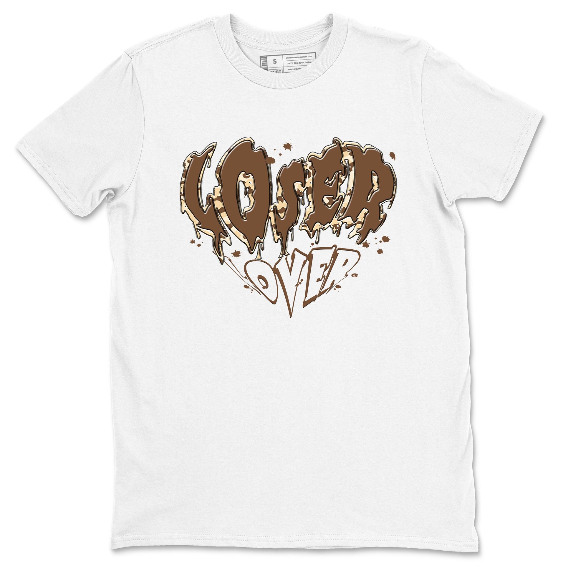 3s Desert Camo shirts to match jordans Melting Loser Lover sneaker match tees Air Jordan 3 Desert Camo SNRT Sneaker Tees streetwear brand White 2 unisex cotton tee