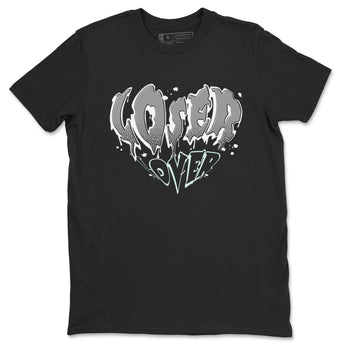 3s Green Glow shirt to match jordans Melting Loser Lover sneaker tees Air Jordan 3 Green Glow SNRT Sneaker Release Tees unisex cotton Black 2 crew neck shirt
