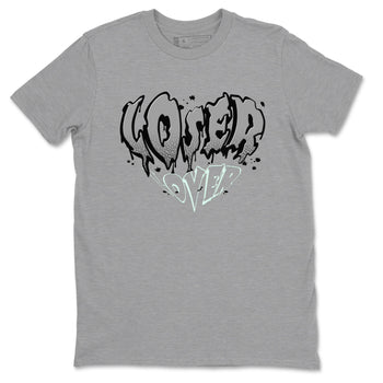 3s Green Glow shirt to match jordans Melting Loser Lover sneaker tees Air Jordan 3 Green Glow SNRT Sneaker Release Tees unisex cotton Heather Grey 2 crew neck shirt