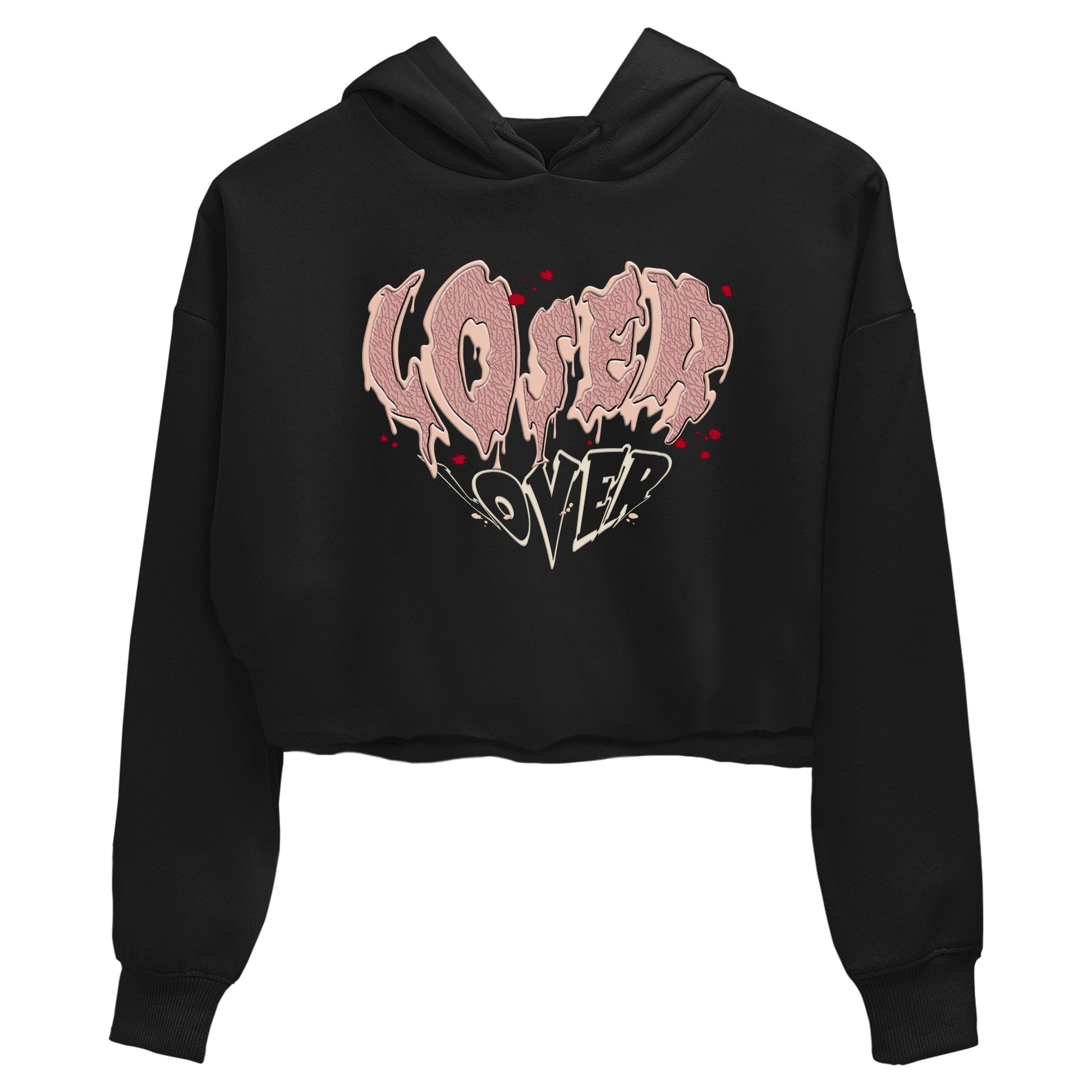 3s Valentines Day shirts to match jordans Melting Loser Lover best t shirts to wear with jordans Air Jordan 3 Valentines Day match shoes to clothes SNRT Sneaker Tees unisex cotton Black 2 crop tee