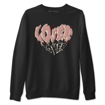 3s Valentines Day shirts to match jordans Melting Loser Lover best t shirts to wear with jordans Air Jordan 3 Valentines Day match shoes to clothes SNRT Sneaker Tees unisex cotton Black 2 shirts