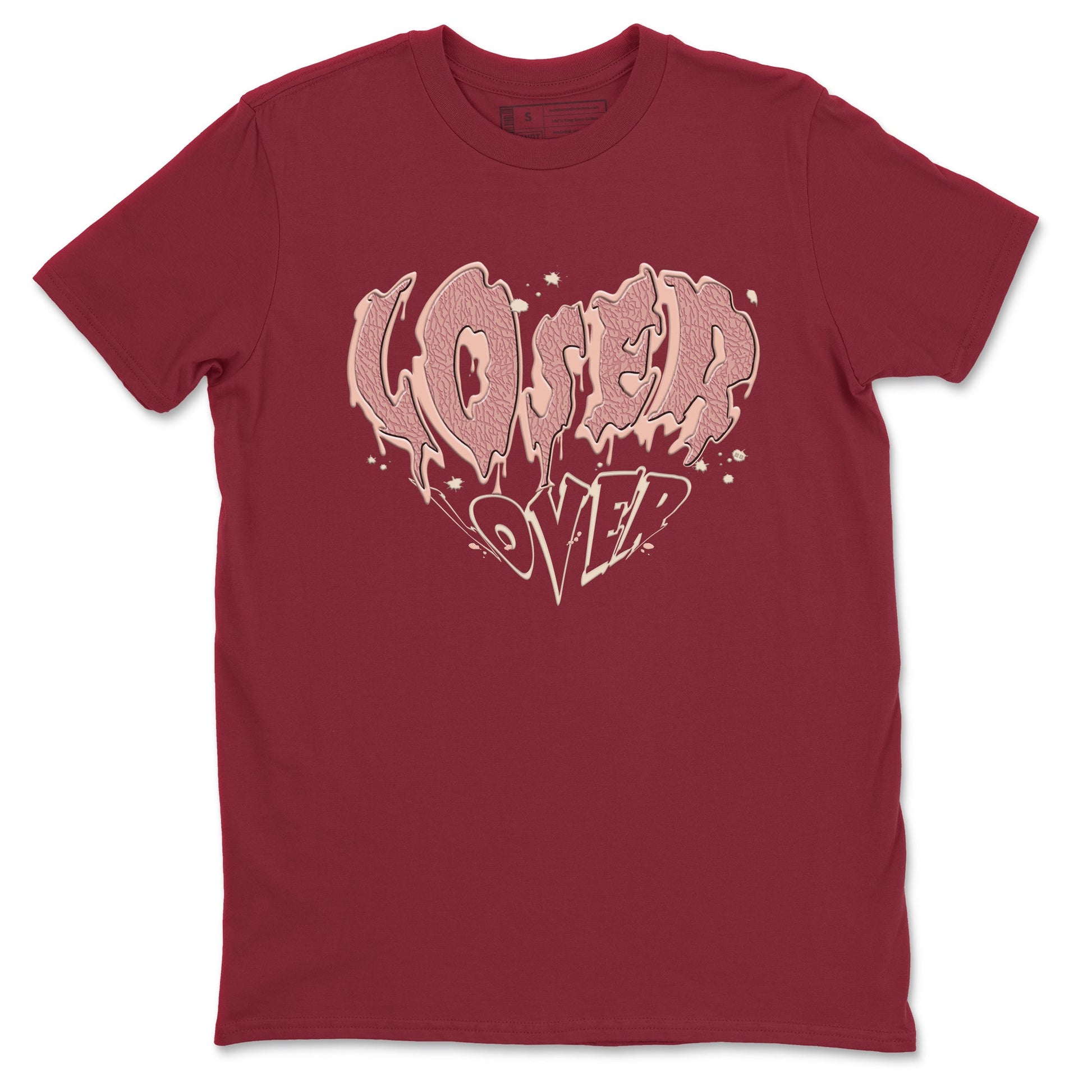 3s Valentines Day shirts to match jordans Melting Loser Lover best t shirts to wear with jordans Air Jordan 3 Valentines Day match shoes to clothes SNRT Sneaker Tees unisex cotton Cardinal 2 shirts