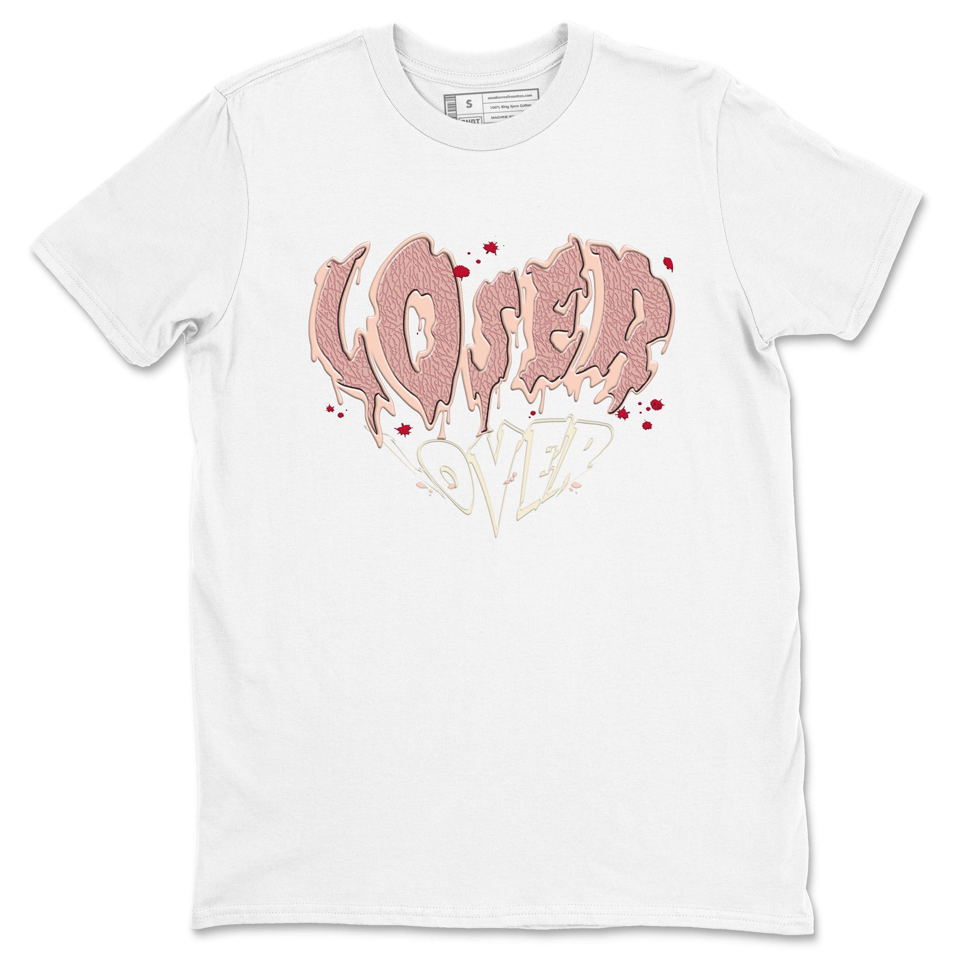 3s Valentines Day shirts to match jordans Melting Loser Lover best t shirts to wear with jordans Air Jordan 3 Valentines Day match shoes to clothes SNRT Sneaker Tees unisex cotton White 2 shirts