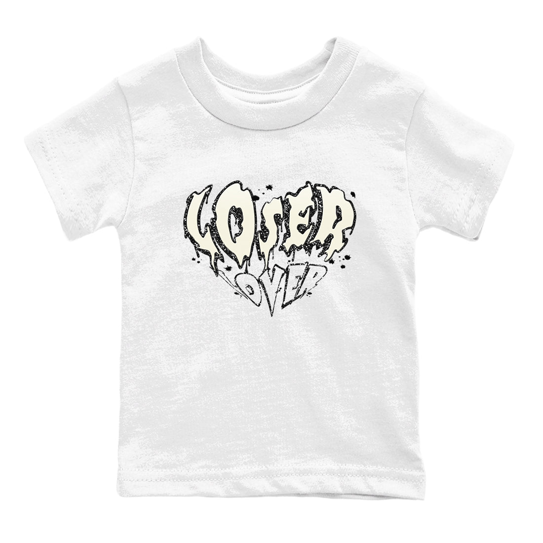 5s Sail shirt to match jordans Melting Loser Lover sneaker tees Air Jordan 5 Sail SNRT sneaker release tees baby toddler White 2 cotton Shirt