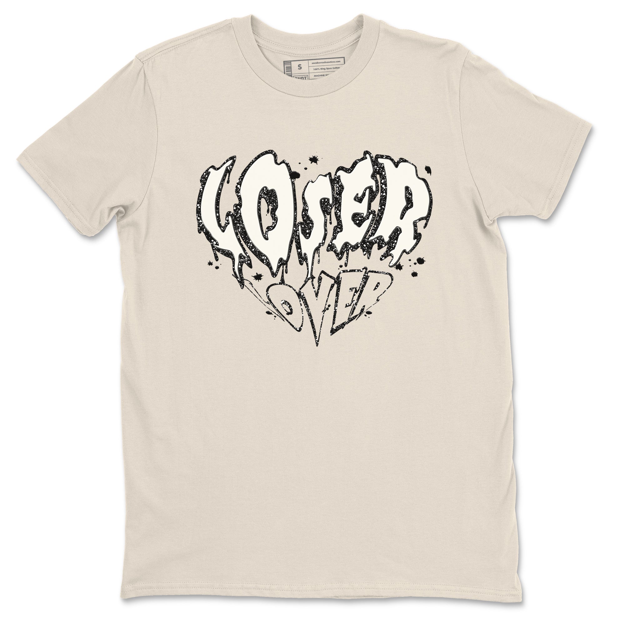 5s Sail shirt to match jordans Melting Loser Lover sneaker tees Air Jordan 5 Sail SNRT Sneaker Release Tees unisex cotton Natural 2 crew neck shirt