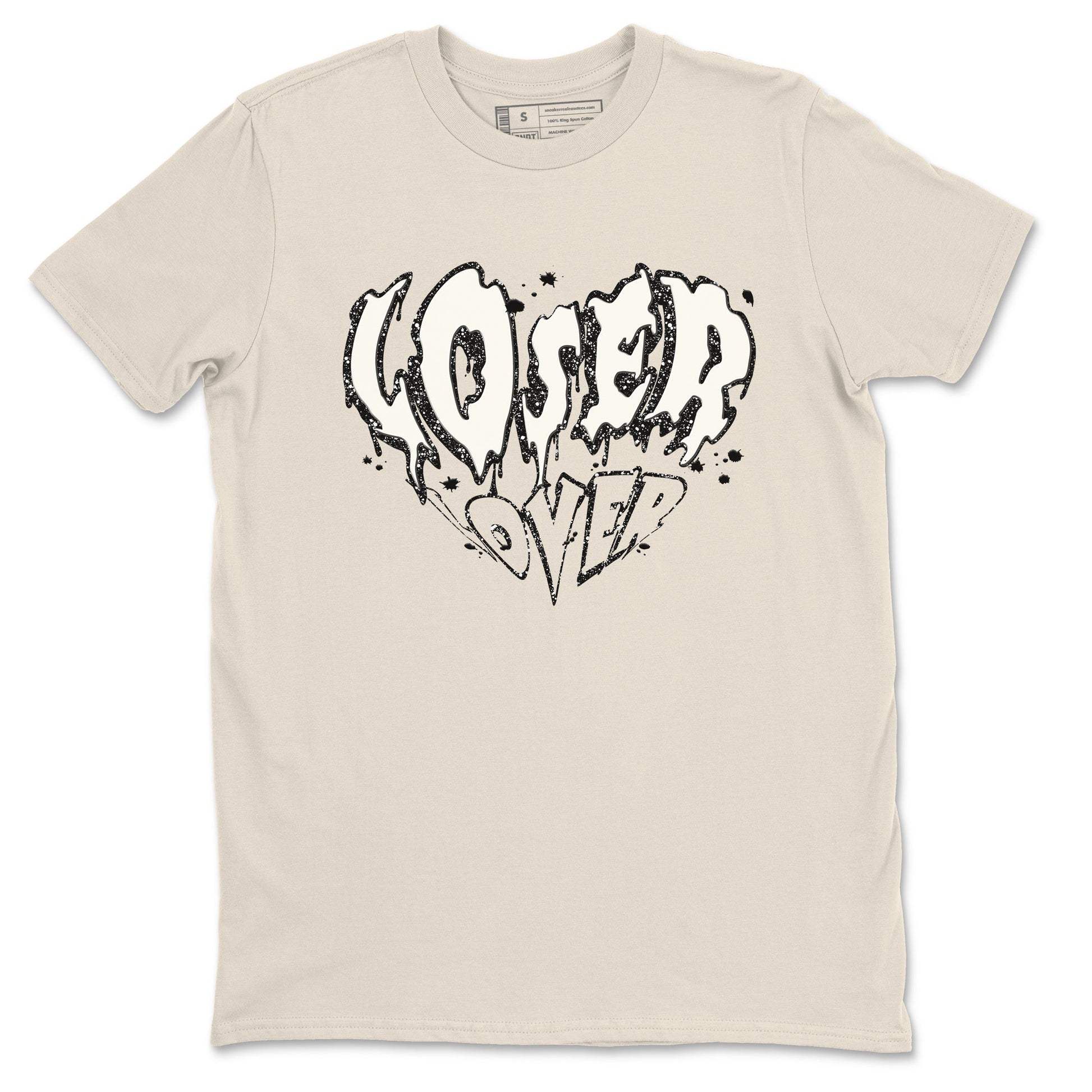 5s Sail shirt to match jordans Melting Loser Lover sneaker tees Air Jordan 5 Sail SNRT Sneaker Release Tees unisex cotton Natural 2 crew neck shirt
