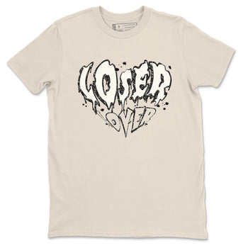 5s Sail shirt to match jordans Melting Loser Lover sneaker tees Air Jordan 5 Sail SNRT Sneaker Release Tees unisex cotton Natural 2 crew neck shirt