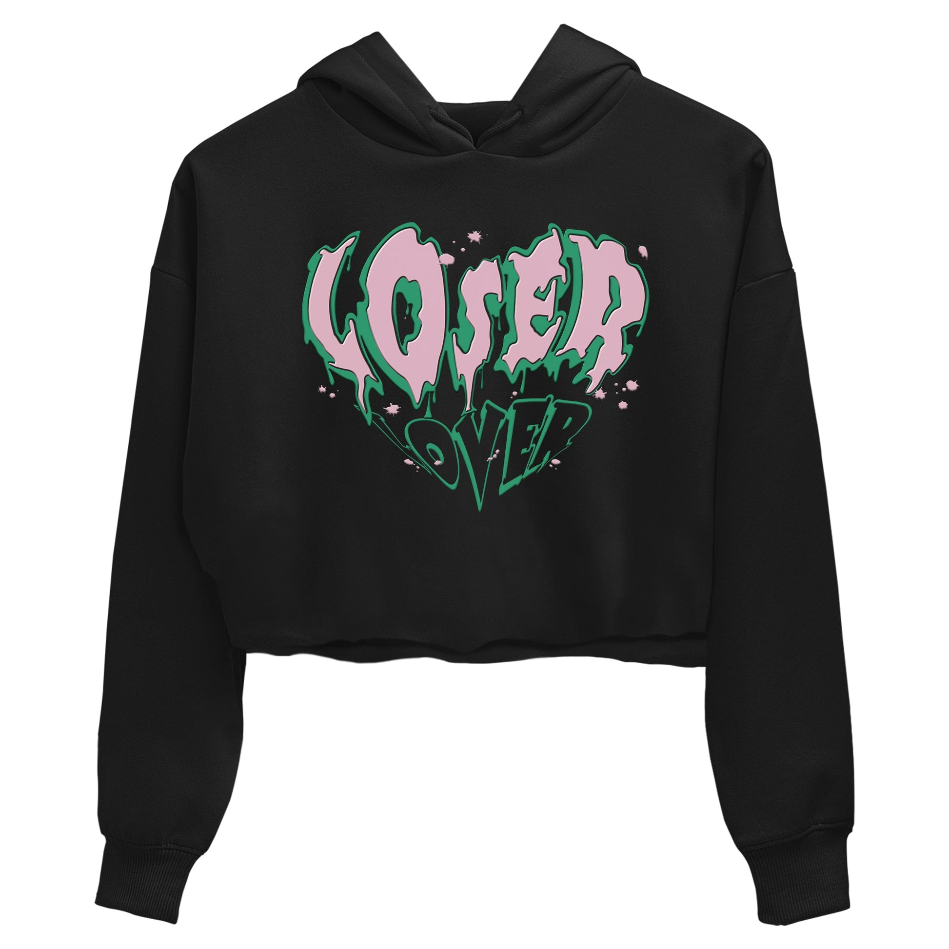 Dunk Low Medium Soft Pink Malachite shirt to match jordans Melting Loser Lover sneaker tees Dunk Medium Soft Pink Malachite SNRT Sneaker Release Tees Black 2 crop length shirt