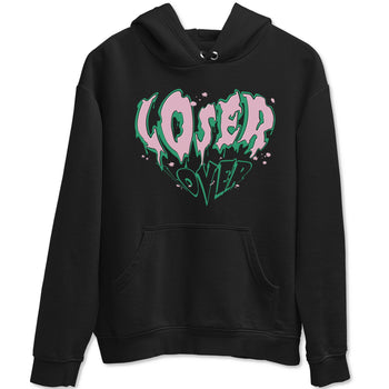 Dunk Low Medium Soft Pink Malachite shirt to match jordans Melting Loser Lover sneaker tees Dunk Retro SE Medium Soft Pink Malachite SNRT Sneaker Release Tees unisex cotton Black 2 crew neck shirt