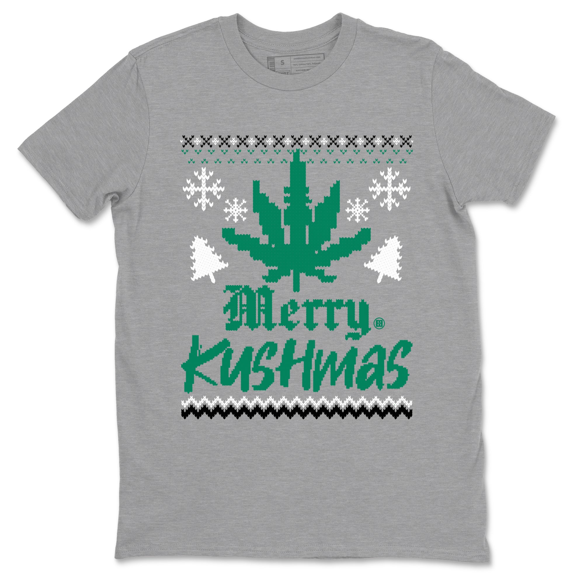 4s Oxidized Green t-shirts to match sneakers Merry Kushmas sneaker match tees Jordan 4 Retro Oxidized Green match shoes to clothes SNRT Sneaker Tees unisex cotton Heather Grey 2 shirts