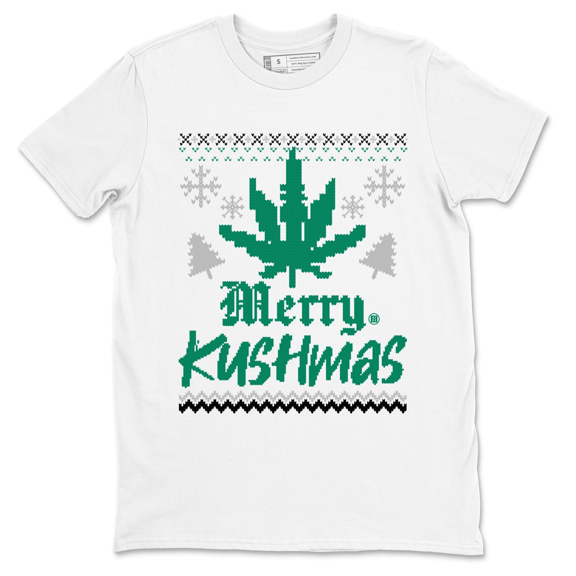 4s Oxidized Green t-shirts to match sneakers Merry Kushmas sneaker match tees Jordan 4 Retro Oxidized Green match shoes to clothes SNRT Sneaker Tees unisex cotton White 2 shirts