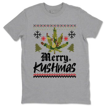 Air Max 90 Reverse Duck Camo t-shirts to match sneakers Merry Kushmas sneaker match tees Air Max 90 Reverse Duck Camo match shoes to clothes SNRT Sneaker Tees unisex cotton Heather Grey 2 shirts