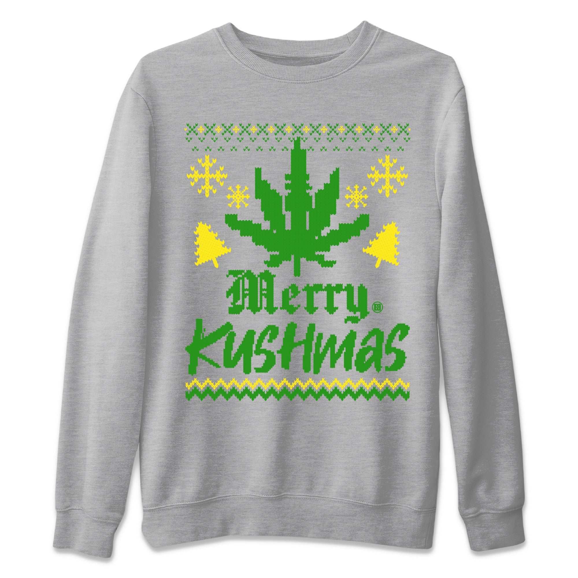 Dunk Reverse Brazil t-shirts to match sneakers Merry Kushmas sneaker match tees Dunk Reverse Brazil match shoes to clothes SNRT Sneaker Tees unisex cotton Heather Grey 2 shirts