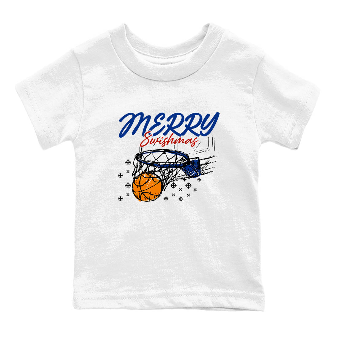 Sneaker Threads – Sneaker Tees To Match Air Jordan 11 Rare Air – Merry Swishmas Youth Graphic Tee White 2. Perfect for Jordan releases 2025 colorways.