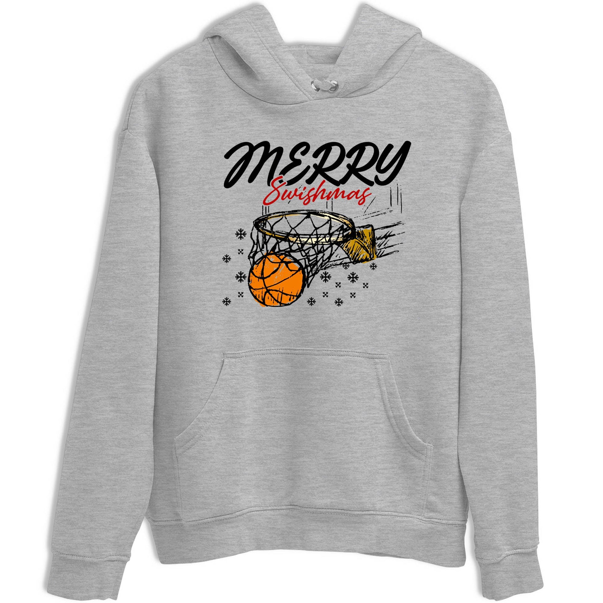 Sneaker Threads – Sneaker Tees To Match Air Jordan 12 Taxi – Merry Swishmas Graphic Tee Heather Grey 2. Perfect for Jordan releases 2025 colorways.