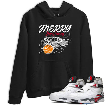 Sneaker Threads – Basketball Graphic T shirt Air Jordan 8 Bunny – Merry Swishmas Graphic Tee Black 1. Perfect for Jordan releases 2025 colorways.