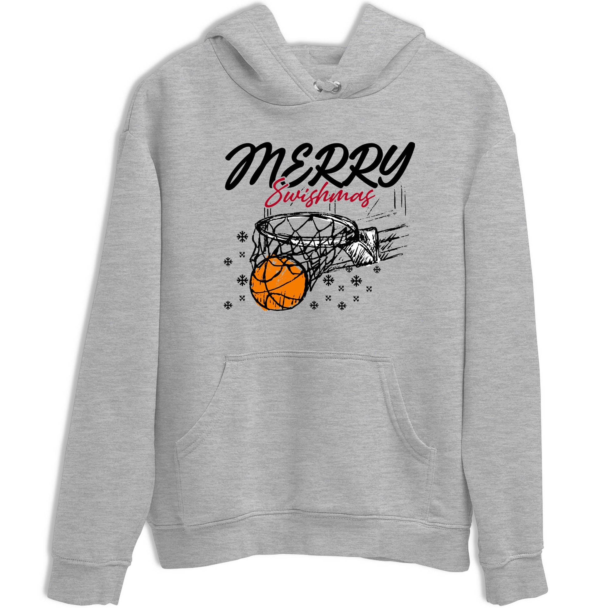 Sneaker Threads – Basketball Graphic T shirt Air Jordan 8 Bunny – Merry Swishmas Graphic Tee Heather Grey 2. Perfect for Jordan releases 2025 colorways.