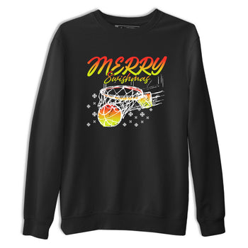 Sneaker Threads – Sneaker Tees To Match Nike JA 3 Under The Christmas Tree – Merry Swishmas Graphic Tee Black 2. Perfect for Jordan releases 2025 colorways. Perfect for Ja Morant sneaker releases and Christmas 2025 colorways.