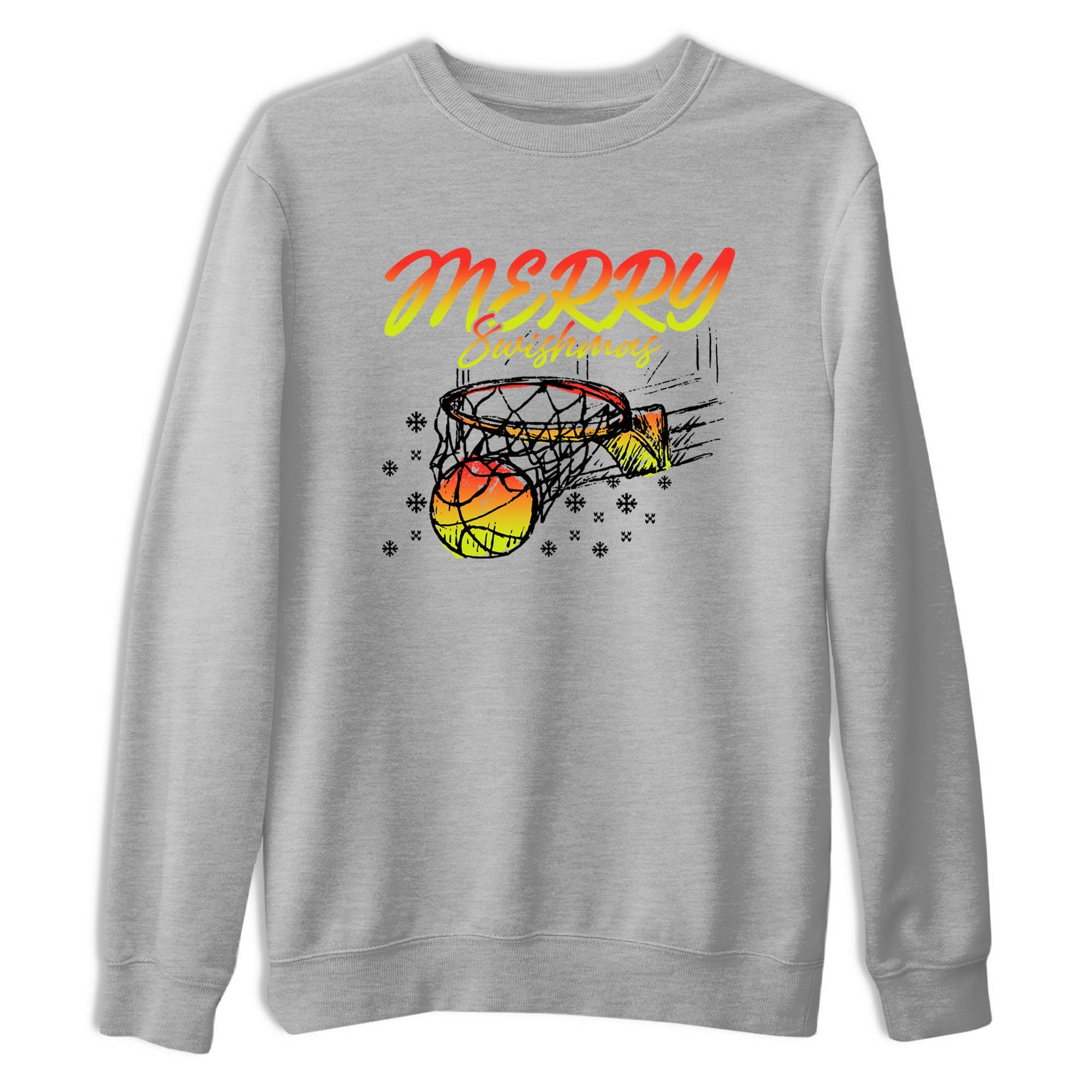 Sneaker Threads – Sneaker Tees To Match Nike JA 3 Under The Christmas Tree – Merry Swishmas Graphic Tee Heather Grey 2. Perfect for Jordan releases 2025 colorways. Perfect for Ja Morant sneaker releases and Christmas 2025 colorways.