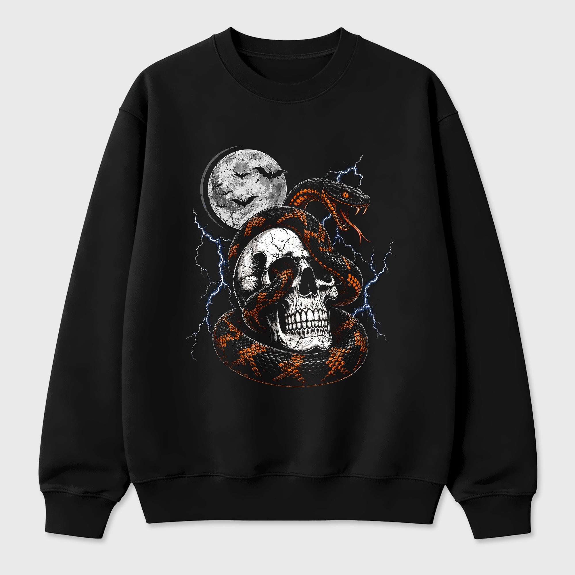 Midnight Coil Graphic T-Shirt featuring original streetwear artwork designed to match the Halloween. Black 2 Graphic Tee.