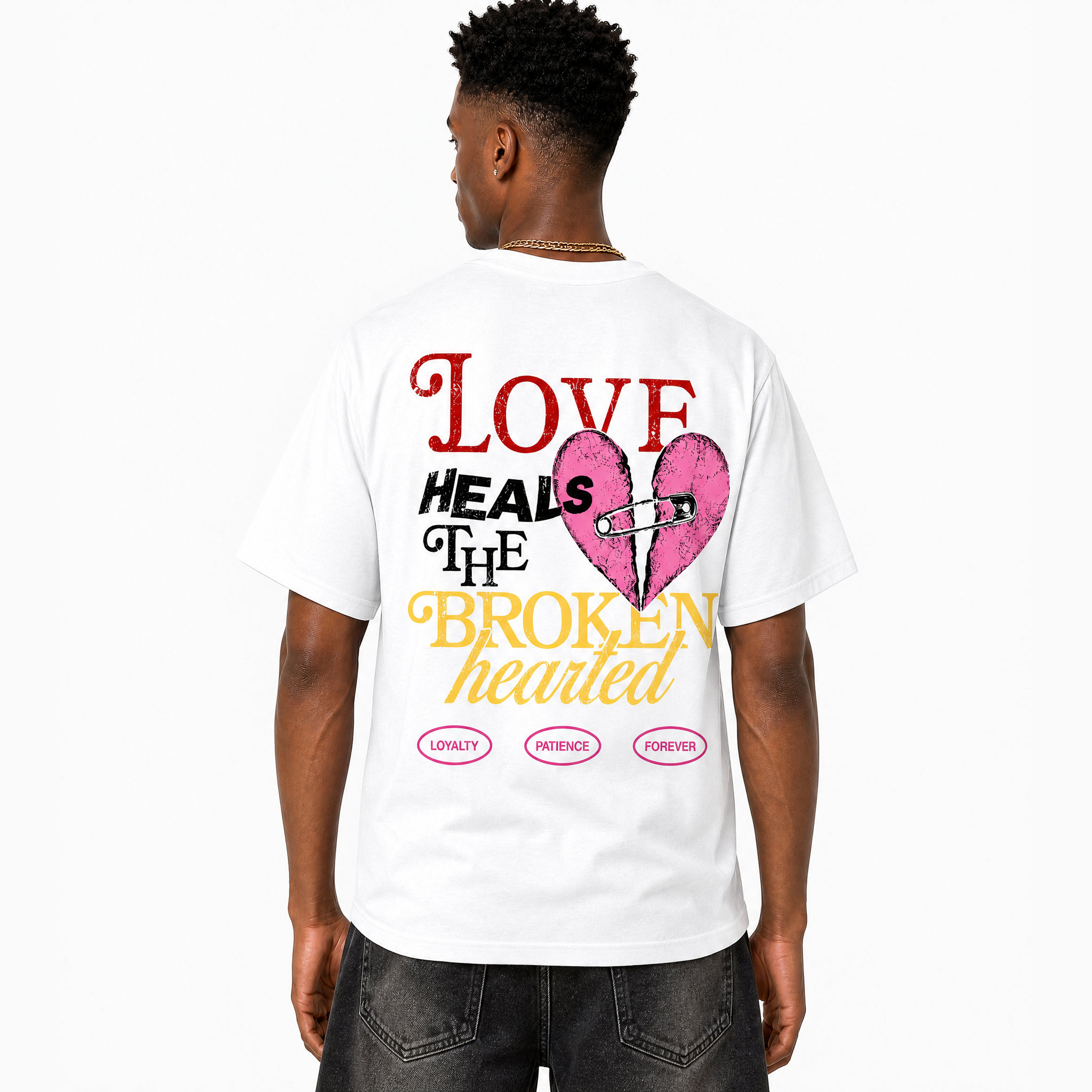 Love Heals Premium Graphic Tee - SNRT Sneaker T-shirts