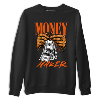 Money Maker sneaker match t-shirt styled to complete your fit with the Air Jordan 1 Shattered Backboard sneakers, shown in Black 2.