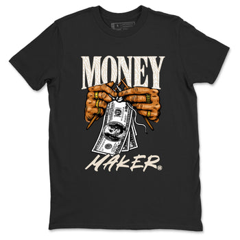 Money Maker sneaker match t-shirt styled to complete your fit with the Air Jordan 3 Pure Money sneakers, shown in Black 2.