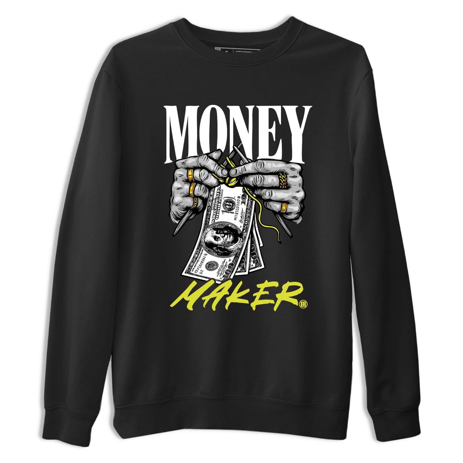 Money Maker sneaker match t-shirt styled to complete your fit with the Air Max 90 Cyber sneakers, shown in Black 2.