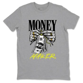 Money Maker sneaker match t-shirt styled to complete your fit with the Air Max 90 Cyber sneakers, shown in Heather Grey 2.