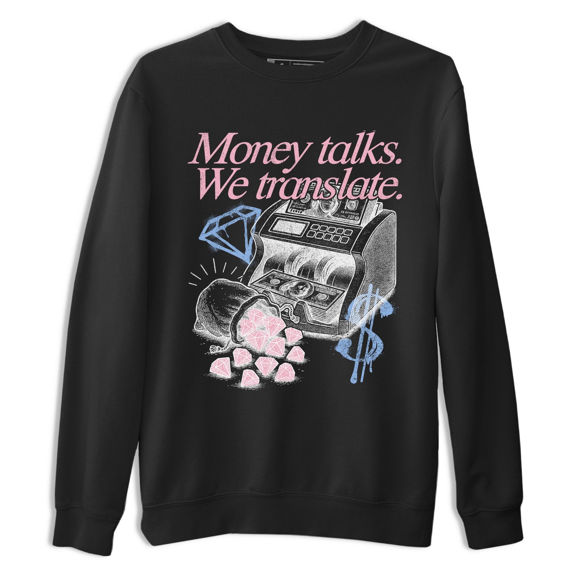 Sneaker match tees – Sneaker Tees To Match Air Jordan 5 35th Anniversary Shoes – Money Talks We Translate Tee Black 2