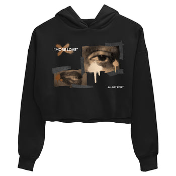 Foams One Metallic Copper shirts to match jordans More Love sneaker match tees Air Foamposite One Metallic Copper match shoes to clothes SNRT Sneaker Tees unisex cotton Black 2 crop tee