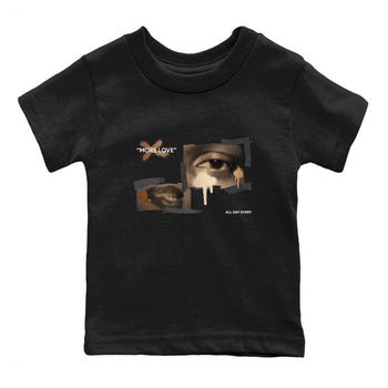 Foams One Metallic Copper shirts to match jordans More Love sneaker match tees Air Foamposite One Metallic Copper match shoes to clothes SNRT Sneaker Tees Youth Baby Black 2 tee