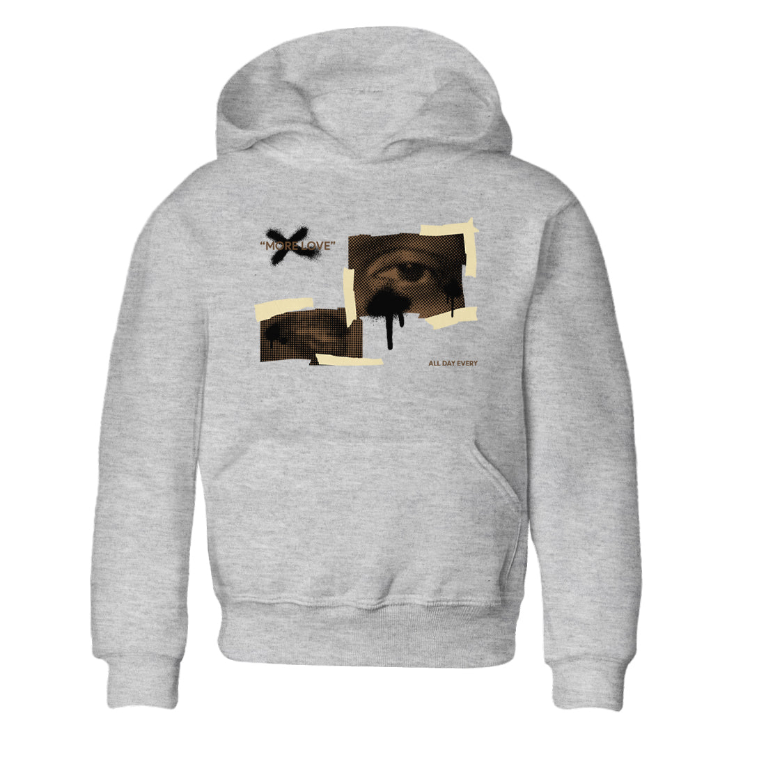 1s Low OG Mocha shirts to match jordans More Love sneaker match tees Air Jordan 1 Mocha match shoes to clothes SNRT Sneaker Tees Youth Baby Heather Grey 2 tee