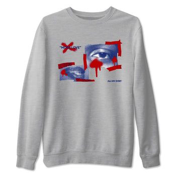 1s Rare Air shirts to match jordans More Love sneaker match tees Air Jordan 1 High OG Rare Air Deep Royal Blue match shoes to clothes SNRT Sneaker Tees unisex cotton Heather Grey 2 shirts
