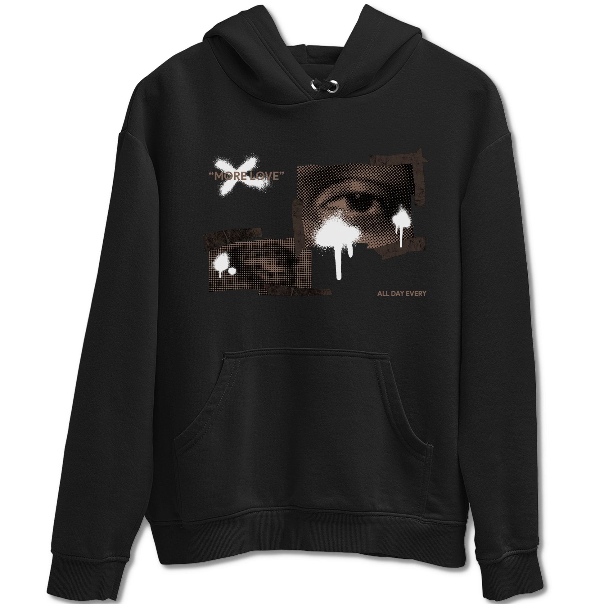 Air Jordan 1 Travis Scott Velvet Brown shirts to match jordans More Love sneaker match tees Travis Scott x Air Jordan 1 Low OG Velvet Brown best t shirts to wear with jordans SNRT Sneaker Tees unisex cotton Black 2 shirts