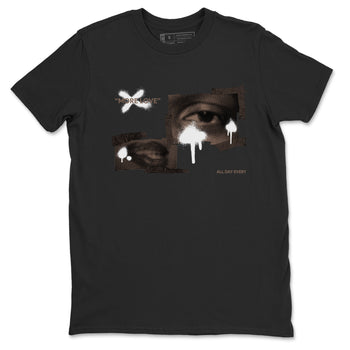 Air Jordan 1 Travis Scott Velvet Brown shirts to match jordans More Love sneaker match tees Travis Scott x Air Jordan 1 Low OG Velvet Brown best t shirts to wear with jordans SNRT Sneaker Tees unisex cotton Black 2 shirts