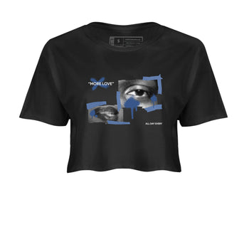 11s Diffused Blue Shirts To Match Jordans More Love sneaker match tees Air Jordan 11 Diffused Blue Tee SNRT Sneaker Release Tees unisex cotton Black 2 Crop Shirts