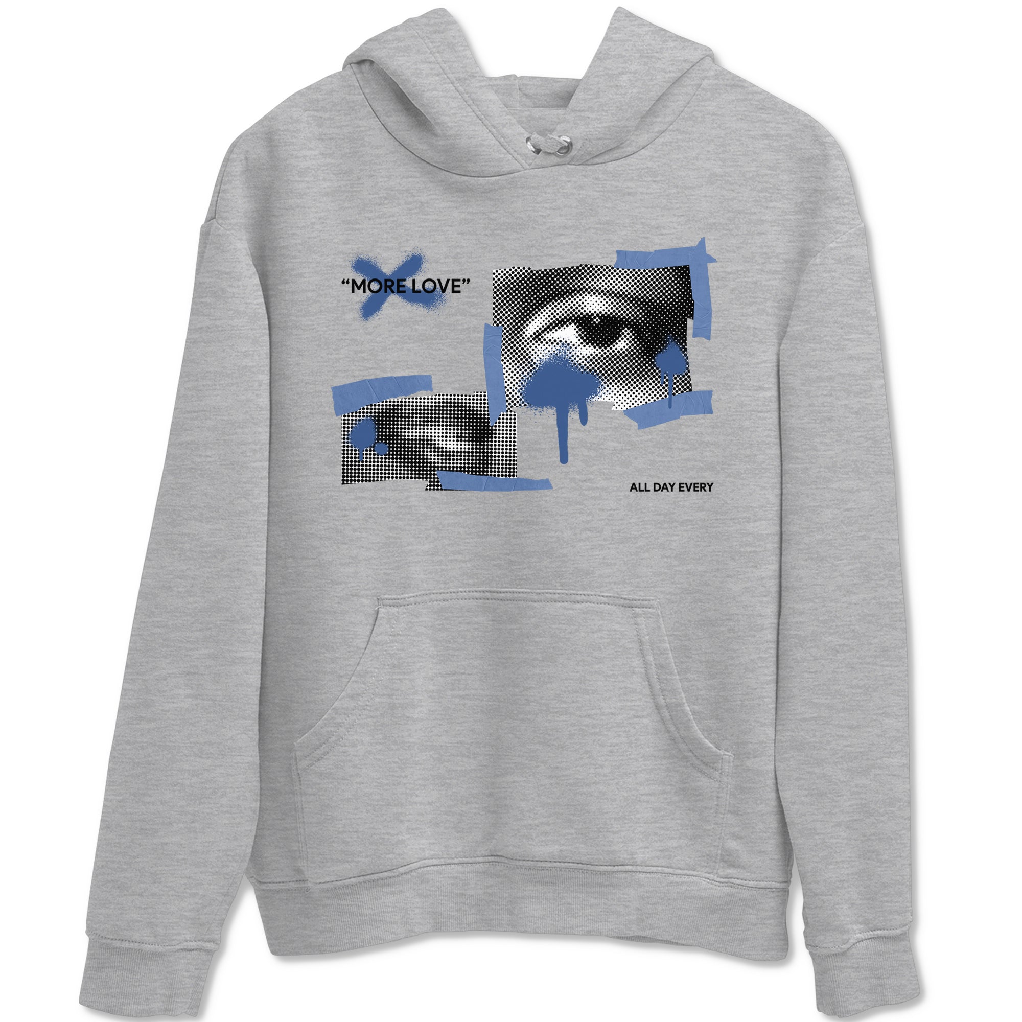 11s Diffused Blue Shirts To Match Jordans More Love sneaker match tees Air Jordan 11 Diffused Blue Tee SNRT Sneaker Release Tees unisex cotton Heather Grey 2 crew neck shirts