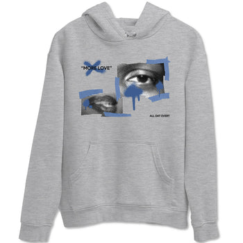 11s Diffused Blue Shirts To Match Jordans More Love sneaker match tees Air Jordan 11 Diffused Blue Tee SNRT Sneaker Release Tees unisex cotton Heather Grey 2 crew neck shirts