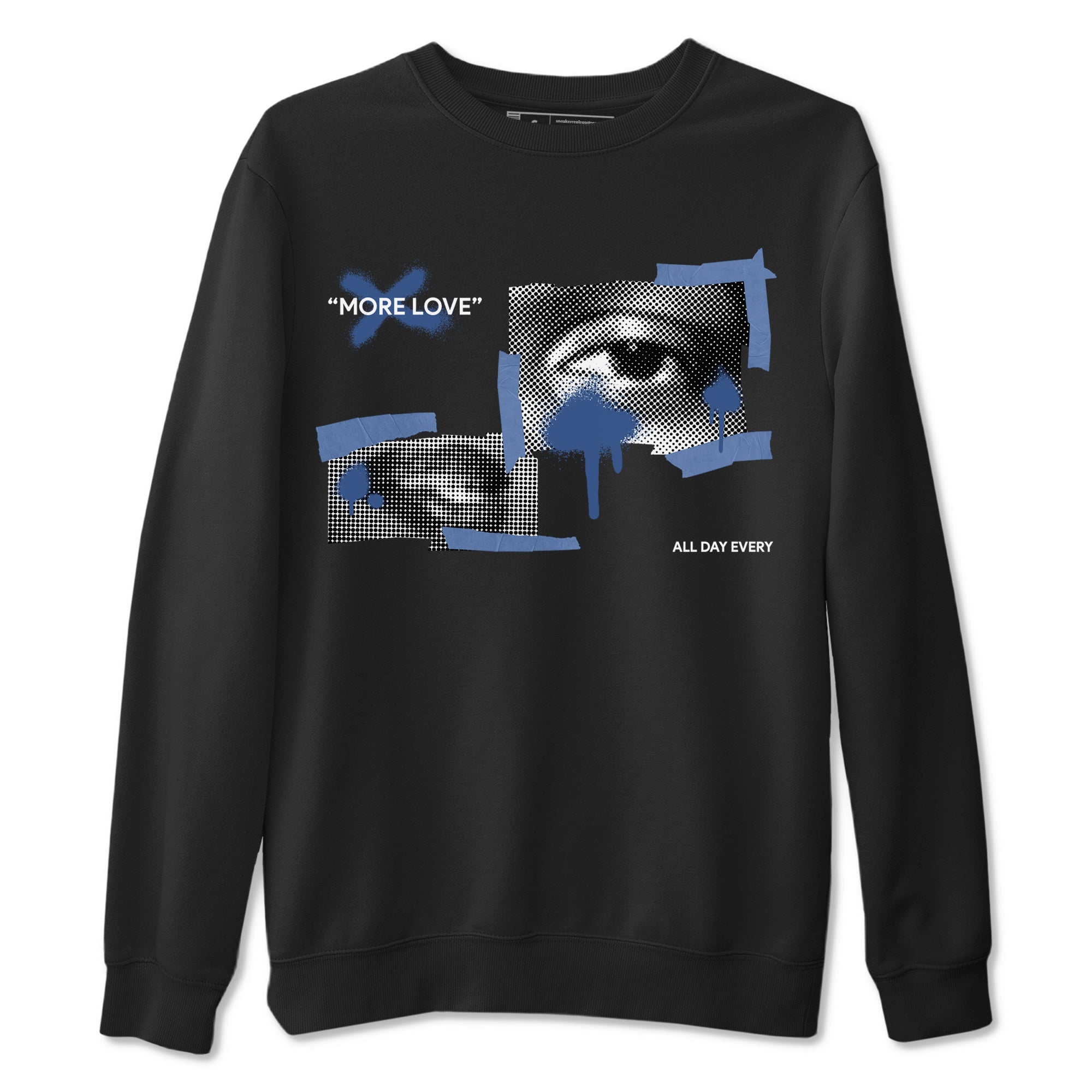 11s Diffused Blue Shirts To Match Jordans More Love sneaker match tees Air Jordan 11 Diffused Blue Tee SNRT Sneaker Release Tees unisex cotton Black 2 crew neck shirts