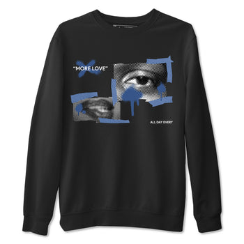 11s Diffused Blue Shirts To Match Jordans More Love sneaker match tees Air Jordan 11 Diffused Blue Tee SNRT Sneaker Release Tees unisex cotton Black 2 crew neck shirts