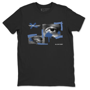 11s Diffused Blue Shirts To Match Jordans More Love sneaker match tees Air Jordan 11 Diffused Blue Tee SNRT Sneaker Release Tees unisex cotton Black 2 crew neck shirts