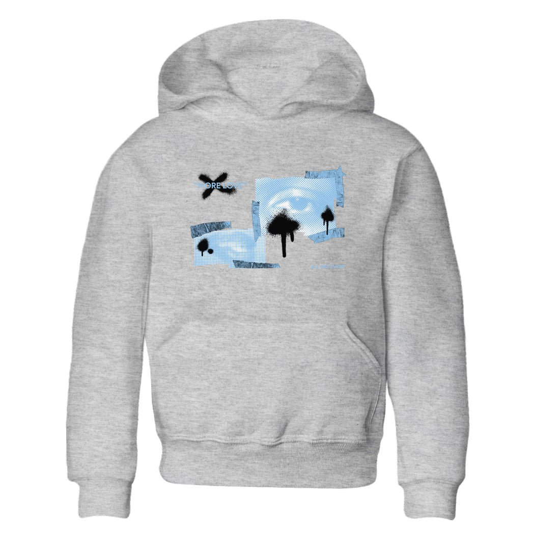 11s Retro Legend Blue shirts to match jordans More Love sneaker match tees Air Jordan 11 Legend Blue best t shirts to wear with jordans SNRT Sneaker Tees Youth Baby Heather Grey 2 tee