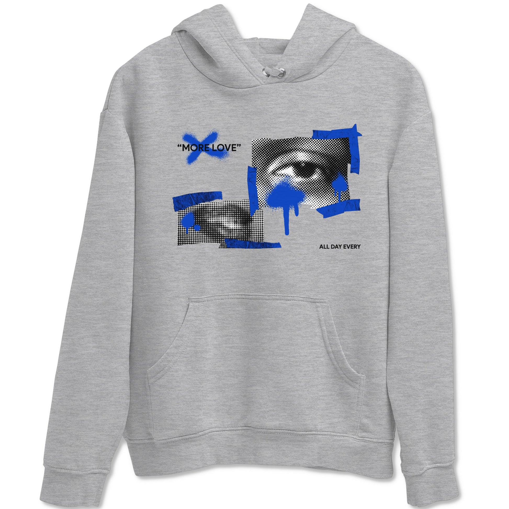12s Blueberry shirts to match jordans More Love best t shirts to wear with jordans AJ12 White and Game Royal match shoes to clothes SNRT Sneaker Tees unisex cotton Heather Grey 2 shirts