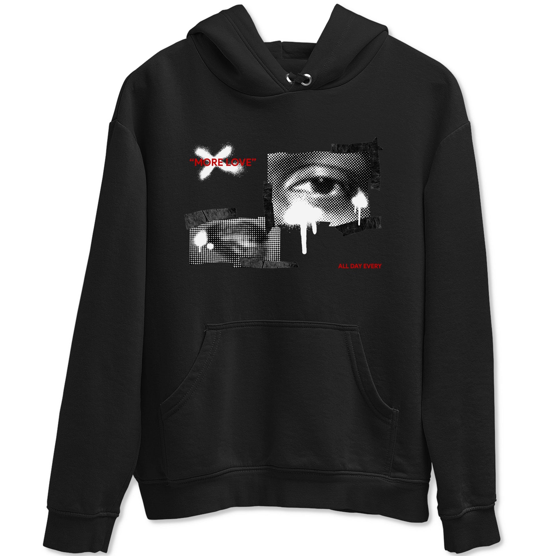 14s Black Toe shirts to match jordans More Love graphic tees Air Jordan 14 Black Toe t shirts to match sneakers SNRT Sneaker Tees unisex cotton Black 2 shirts