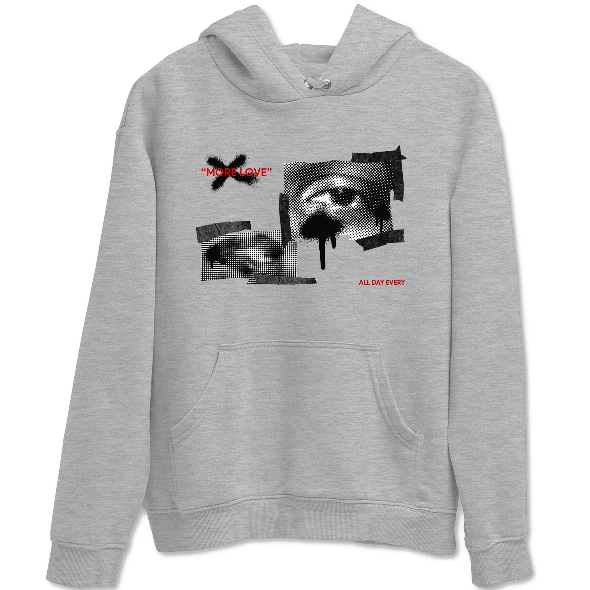 14s Black Toe shirts to match jordans More Love graphic tees Air Jordan 14 Black Toe t shirts to match sneakers SNRT Sneaker Tees unisex cotton Heather Grey 2 shirts