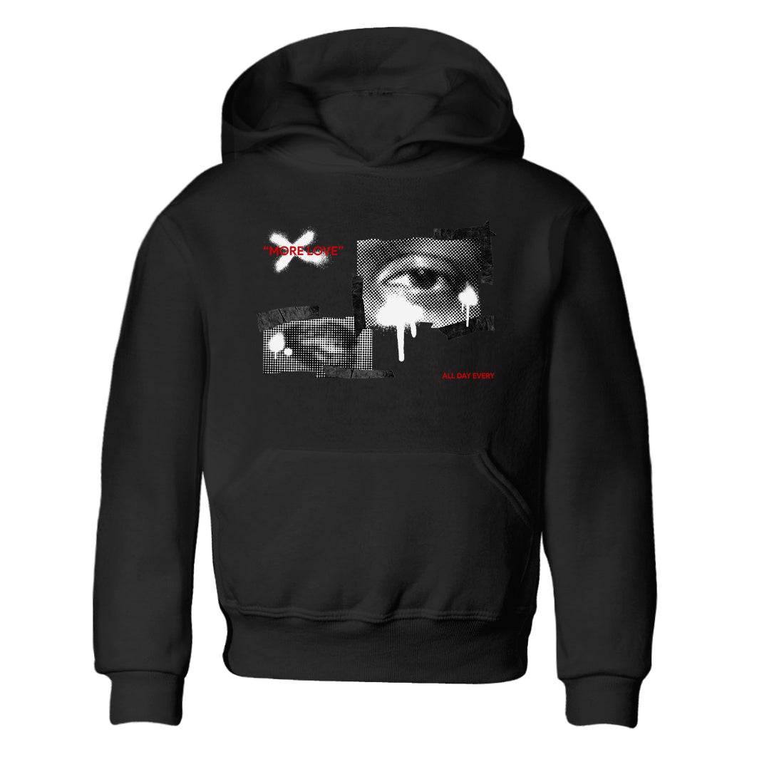 14s Black Toe shirts to match jordans More Love graphic tees Air Jordan 14 Black Toe t shirts to match sneakers SNRT Sneaker Tees Youth Baby Black 2 tee