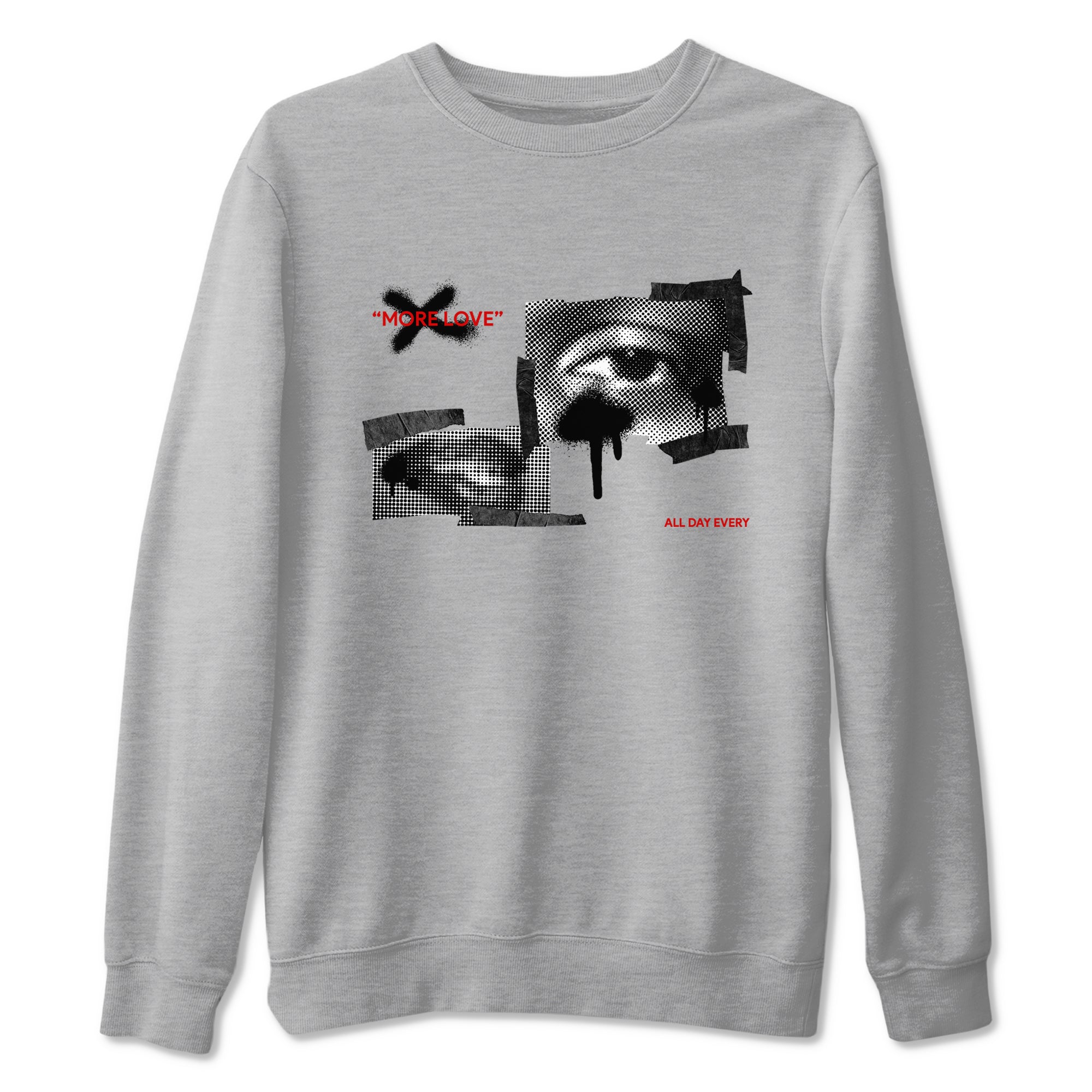 14s Black Toe shirts to match jordans More Love graphic tees Air Jordan 14 Black Toe t shirts to match sneakers SNRT Sneaker Tees unisex cotton Heather Grey 2 shirts