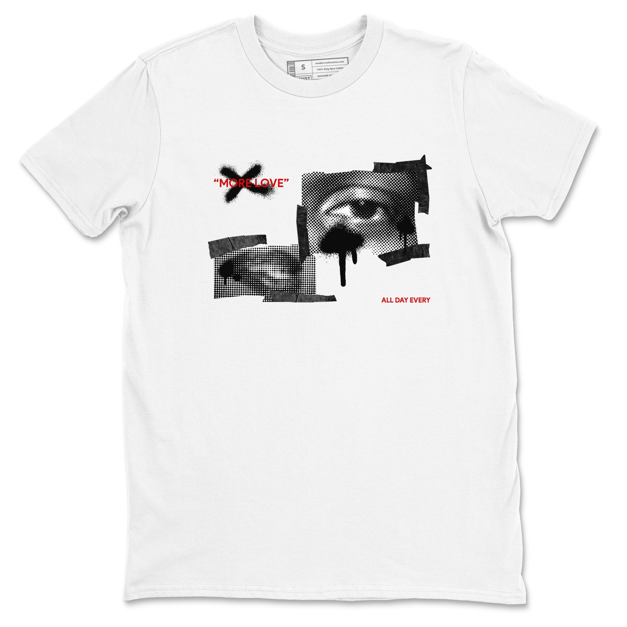 14s Black Toe shirts to match jordans More Love graphic tees Air Jordan 14 Black Toe t shirts to match sneakers SNRT Sneaker Tees unisex cotton White 2 shirts