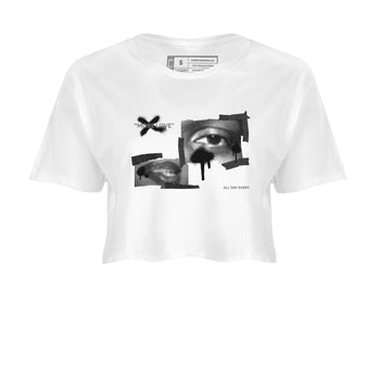 Air Jordan 3 Black Cat shirts to match jordans More Love sneaker tees 3s Retro Black Cat best t-shirts to wear with jordans SNRT Sneaker Tees unisex cotton White 2 crop tee
